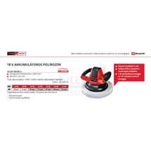 Einhell CE-CB 18/254 Li - Solo akkus polírozó (2093301) Einhell CE-CB 18/254 Li - Solo akkus polírozó (2093301)