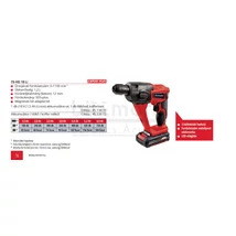 Einhell TE HD 18 Li Solo akkus fúrókalapács akku és töltő nélkül részletekkel  Einhell TE HD 18 Li Solo akkus fúrókalapács akku és töltő nélkül részletekkel