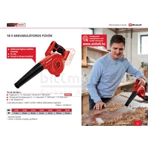 Einhell TE-CB 18180 Li - Solo akkus fúvó (3408001) Einhell TE-CB 18180 Li - Solo akkus fúvó (3408001)