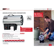 Einhell GE-HG 18/370 Niro L-Solo PXC hőlégbefúvó 2330805