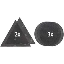 Einhell-225mm-csiszolórács,-5-részes-(2*P80,1*120P-és-2-DB-P80-háromszög)-KWB-by-Einhell-tartozék-(49491005)