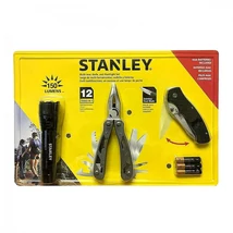 Stanley STANLEY MULTITOOL SZETT, KÉSSEL, 150 LUMENES ELEMLÁMPÁVAL(ELEMEKKEL) STHT81502-0